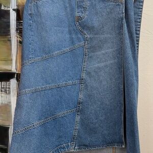 Woman’s denium skirt